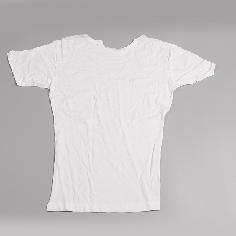 White T-shirt Cotton Wiping Rags