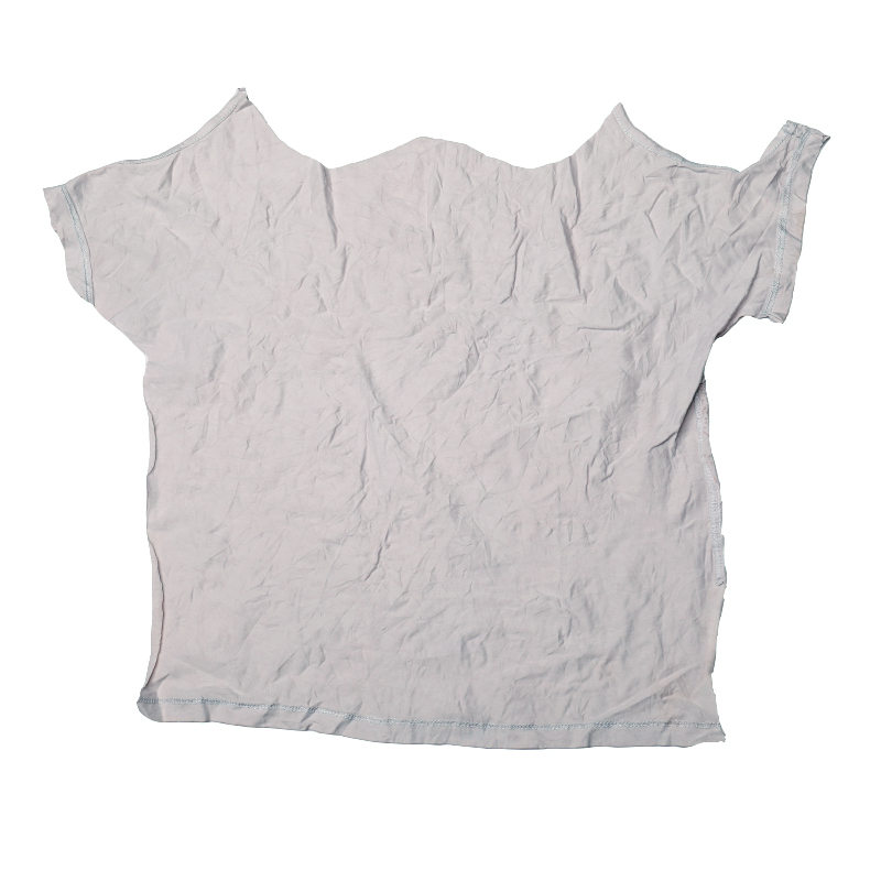 White T-shirt Cotton Wiping Rags
