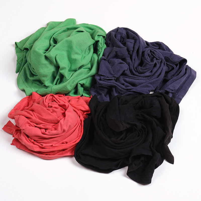 Colored T-shirt Cotton Rags